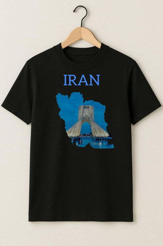 تیشرت طرح ایران