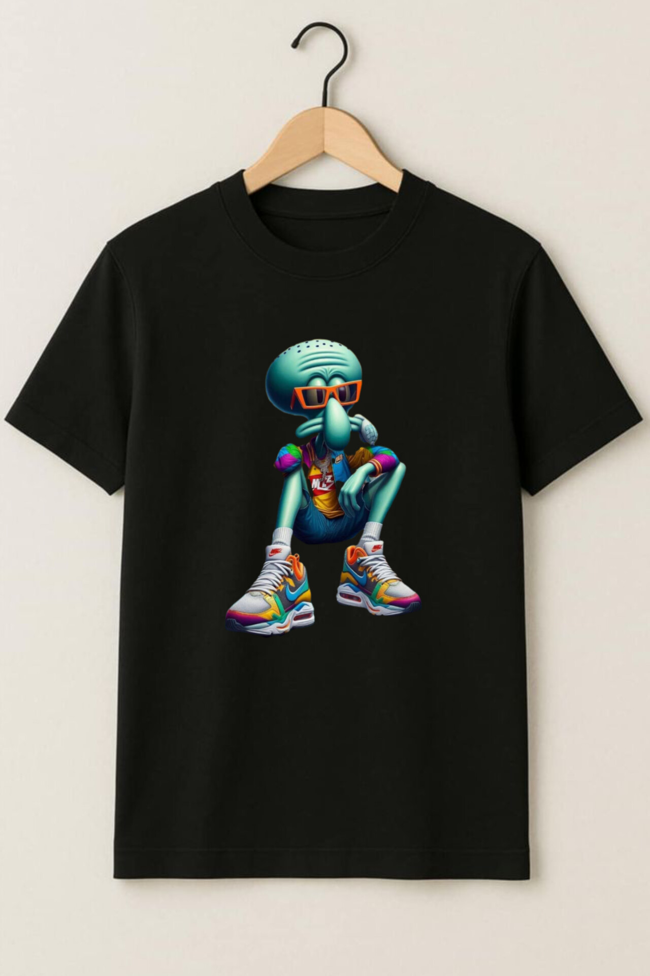 تیشرت طرح اختاپوس