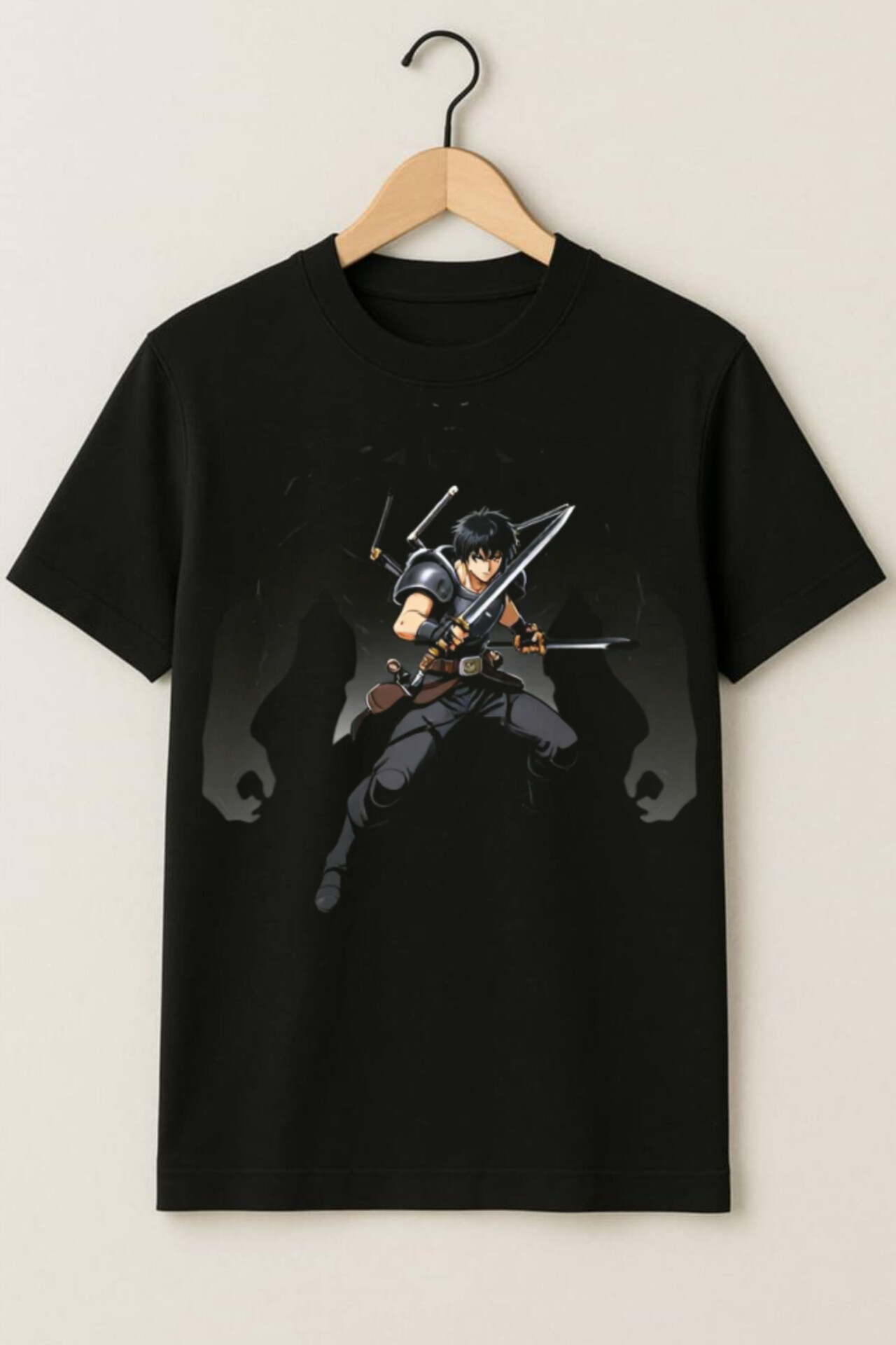 تیشرت طرح انیمه اتک