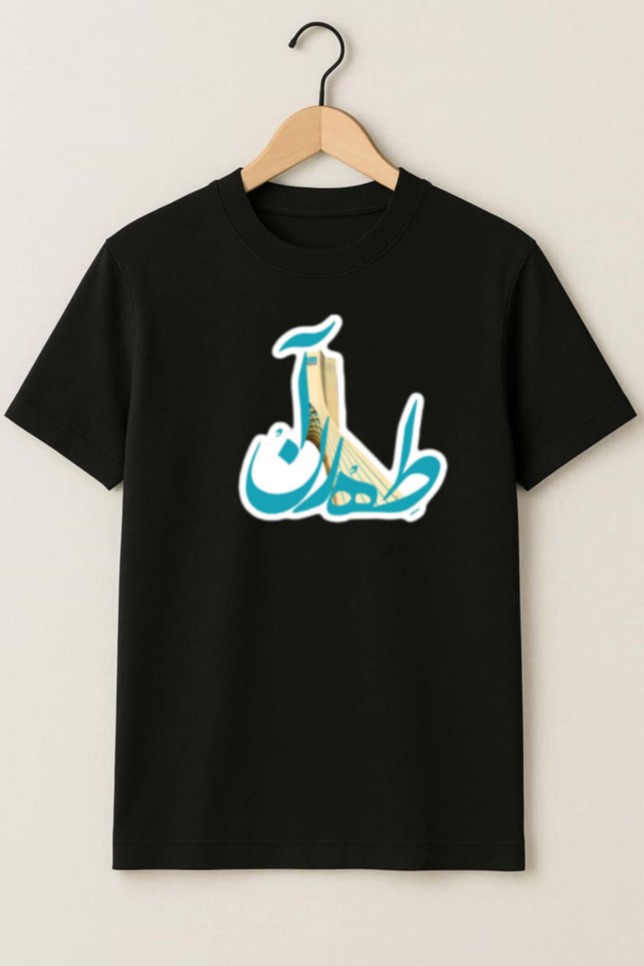 تیشرت طرح تهران