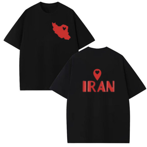 تیشرت طرح ایران