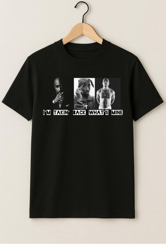 تیشرت طرح Tupac