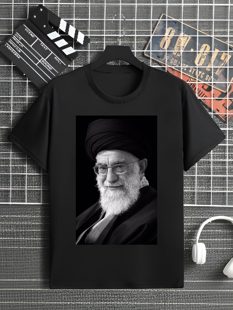 تیشرت طرح رهبر