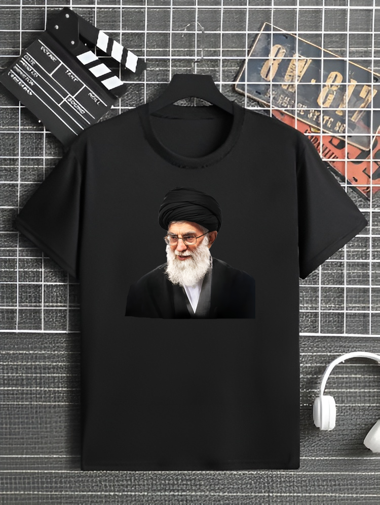 تیشرت طرح خامنه ای