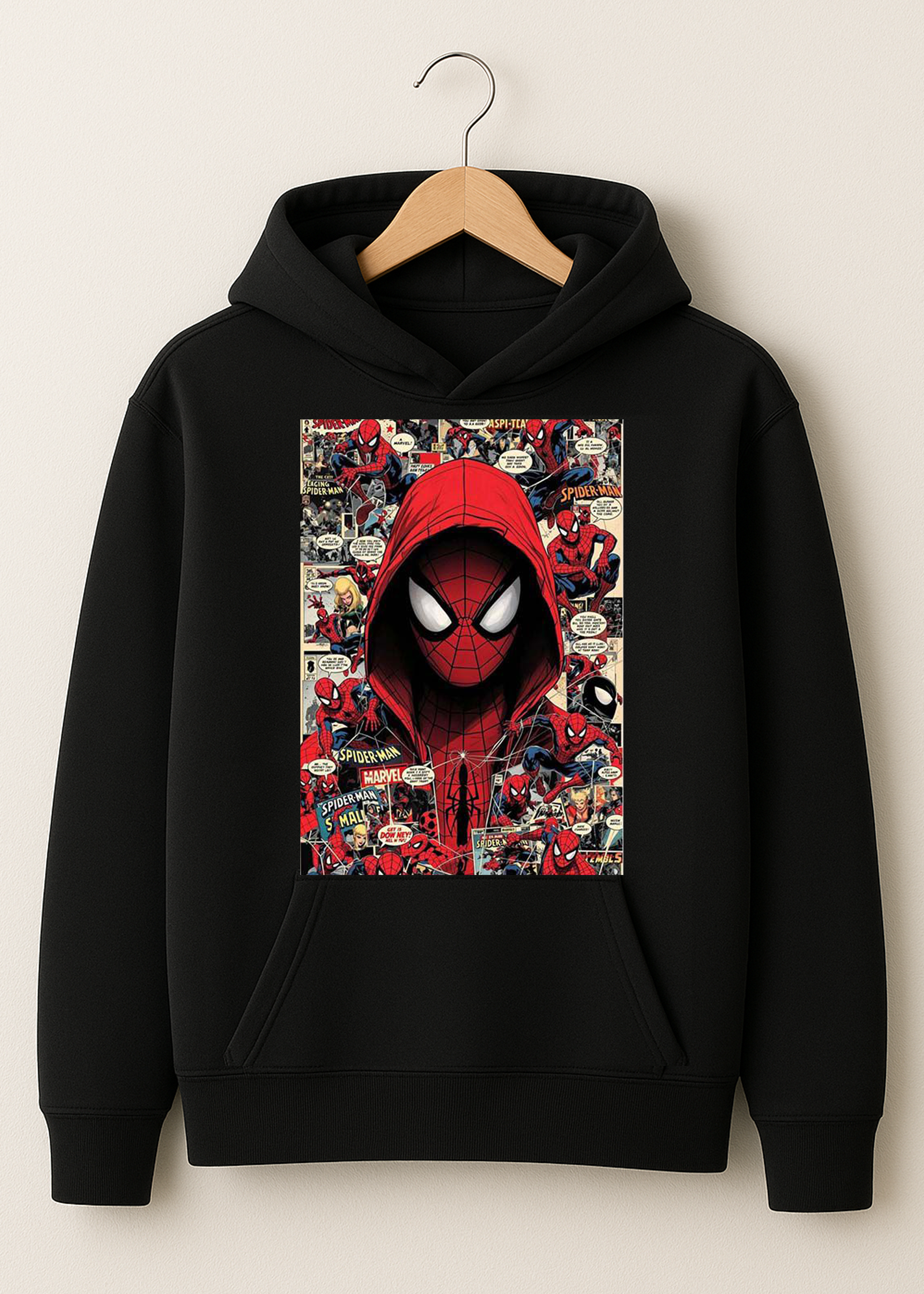هودی طرح مرد عنکبوتی (spider man)